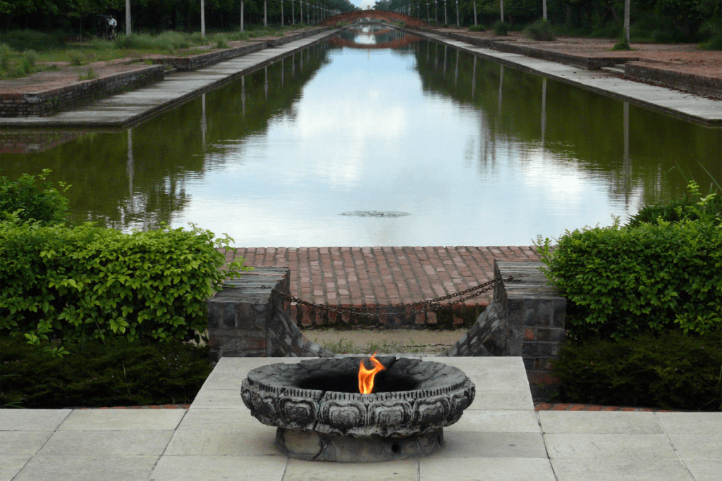 Eternal Peace Flame, Lumbini Nepal