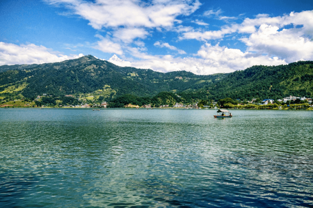 Pokhara, Phewa lake, Nepal